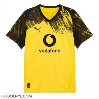 Camiseta Borussia Dortmund Nico Schlotterbeck #4 Primera Equipación 2025-26 manga corta Camiseta Borussia Dortmund Nico Schlotterbeck #4 Primera Equipación 2025-26 manga corta